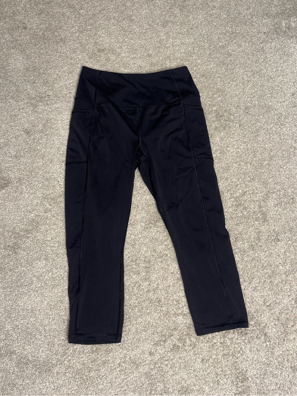 RBX Black Capri Leggings for Kids - Active Wear